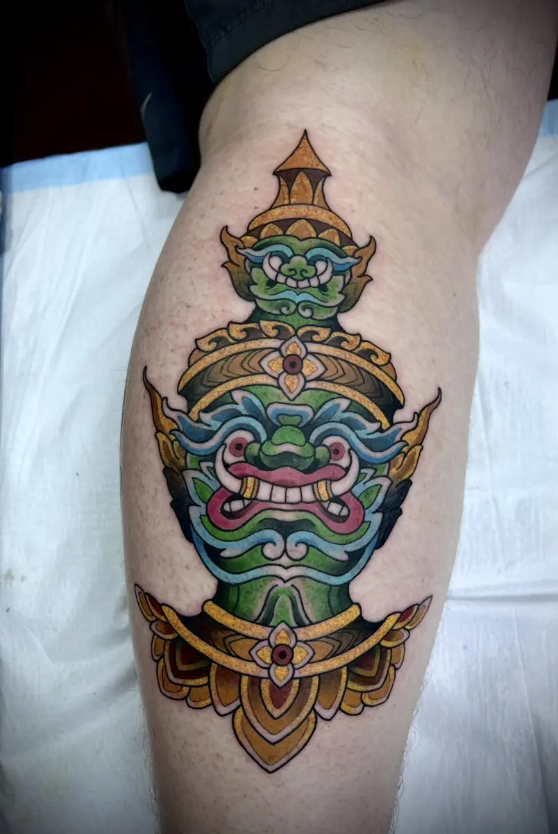 Tattoo portfolio piece 7 by kayfu.tattoo at Studio One Tattoo Bangkok