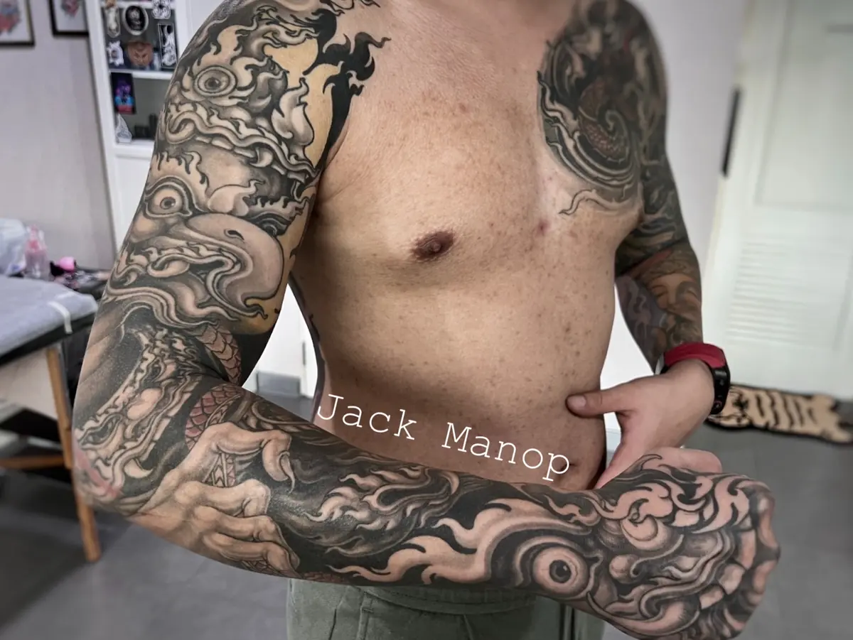 Tattoo portfolio piece 4 by jack_release_tattoo.th at Studio One Tattoo Bangkok