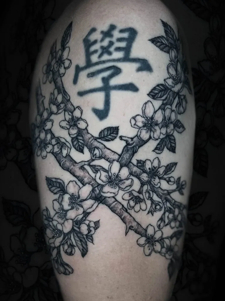 Bamboo tattoo portfolio piece 6 at Studio One Tattoo Bangkok