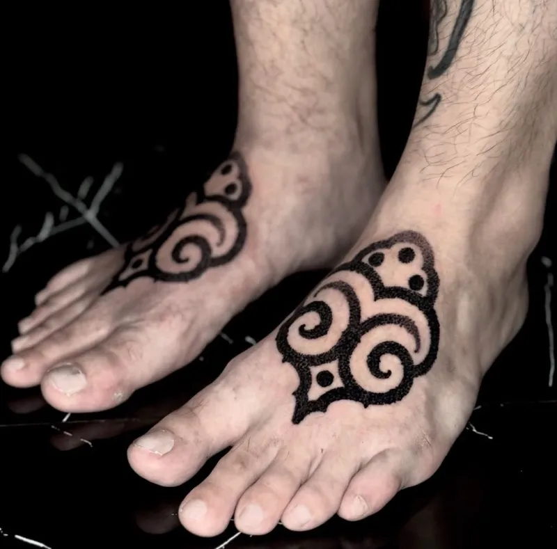 Blackwork tattoo portfolio piece 10 at Studio One Tattoo Bangkok