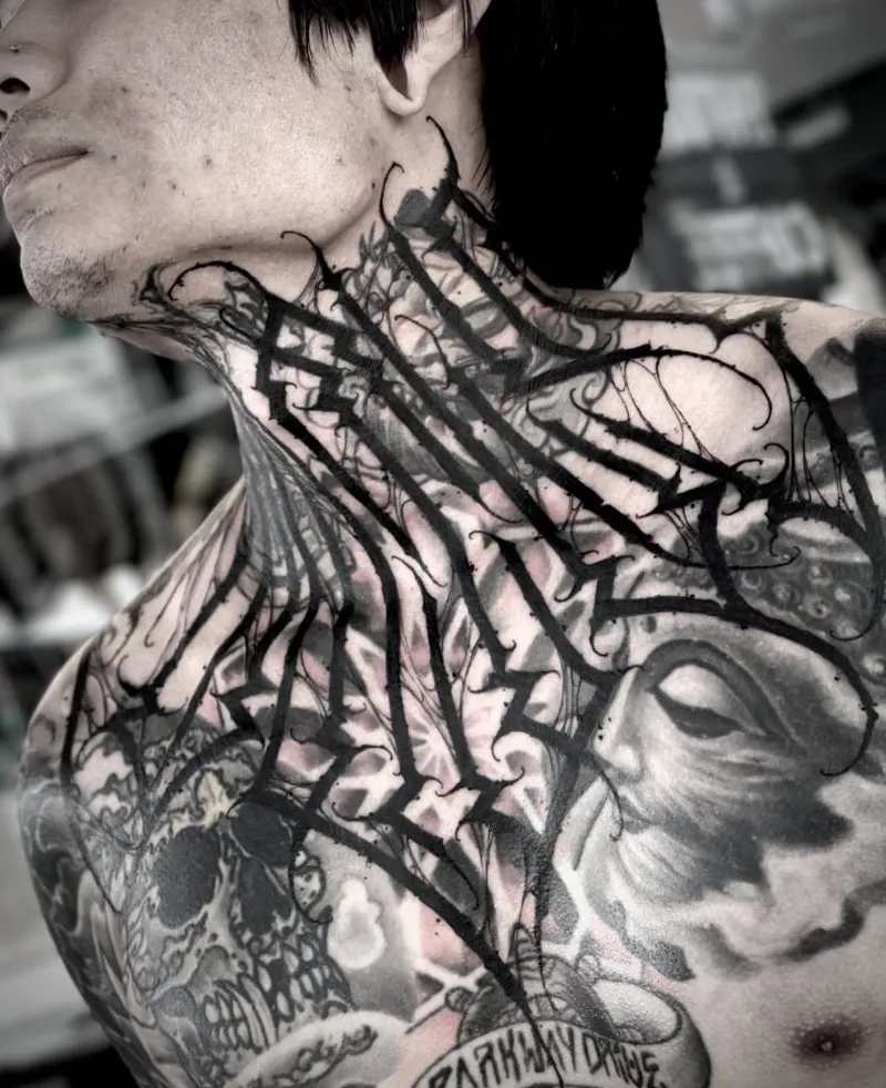 Calligraphy tattoo portfolio piece 14 at Studio One Tattoo Bangkok