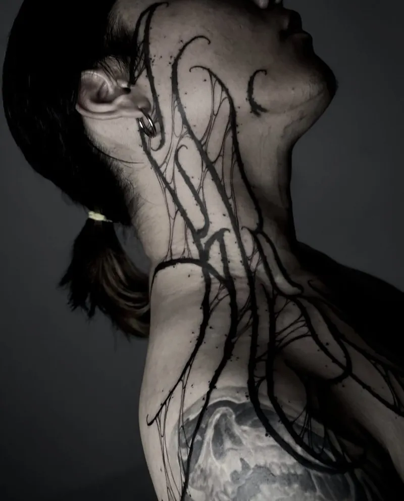 Calligraphy tattoo portfolio piece 5 at Studio One Tattoo Bangkok