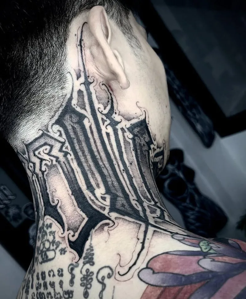 Calligraphy tattoo portfolio piece 7 at Studio One Tattoo Bangkok