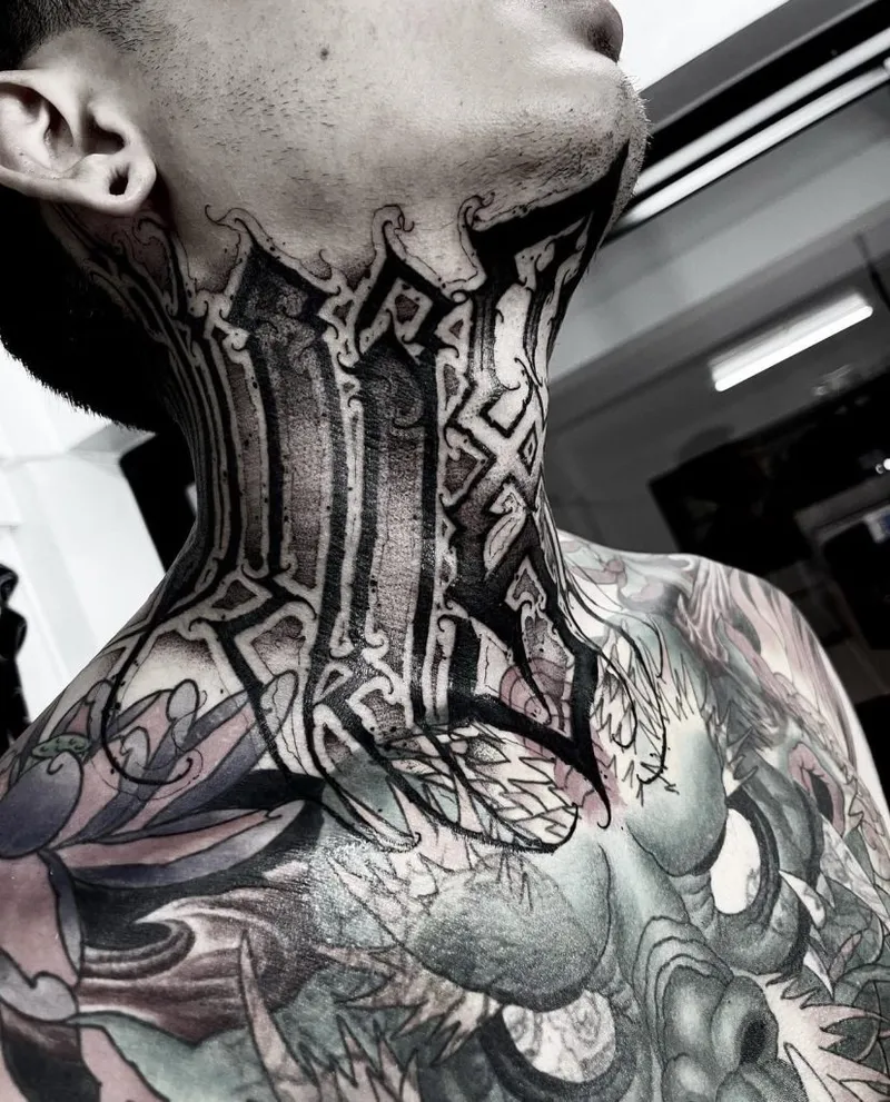 Calligraphy tattoo portfolio piece 8 at Studio One Tattoo Bangkok