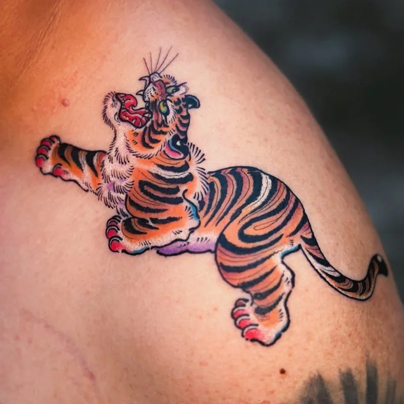Japanese tattoo portfolio piece 11 at Studio One Tattoo Bangkok