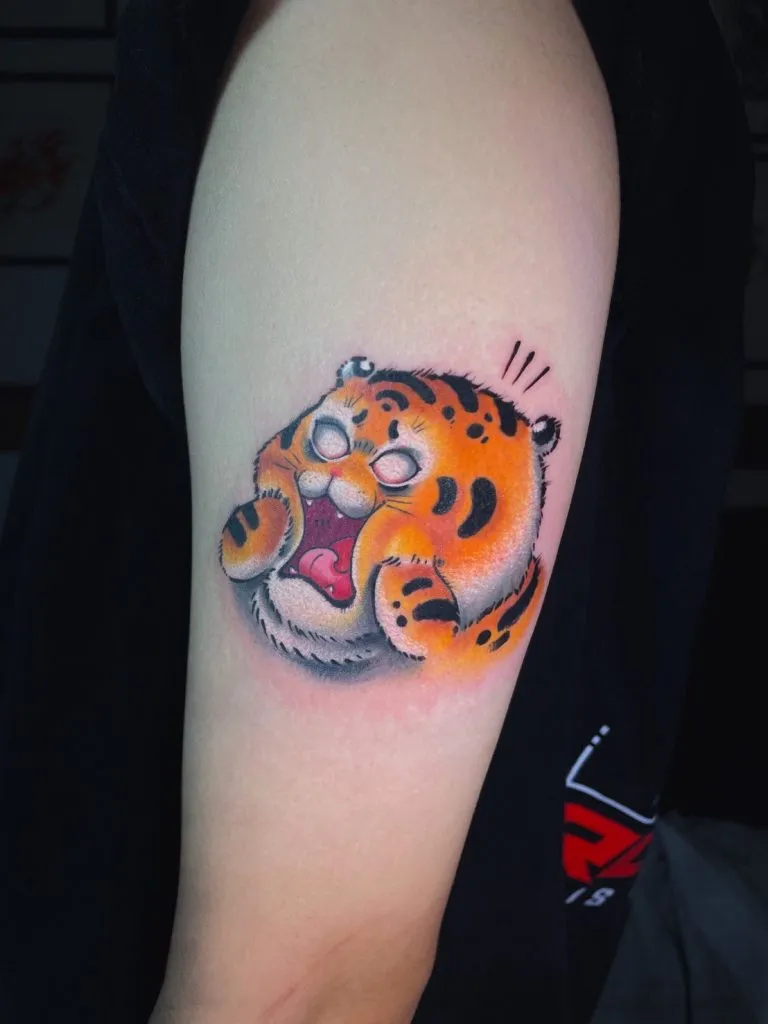 Japanese tattoo portfolio piece 13 at Studio One Tattoo Bangkok