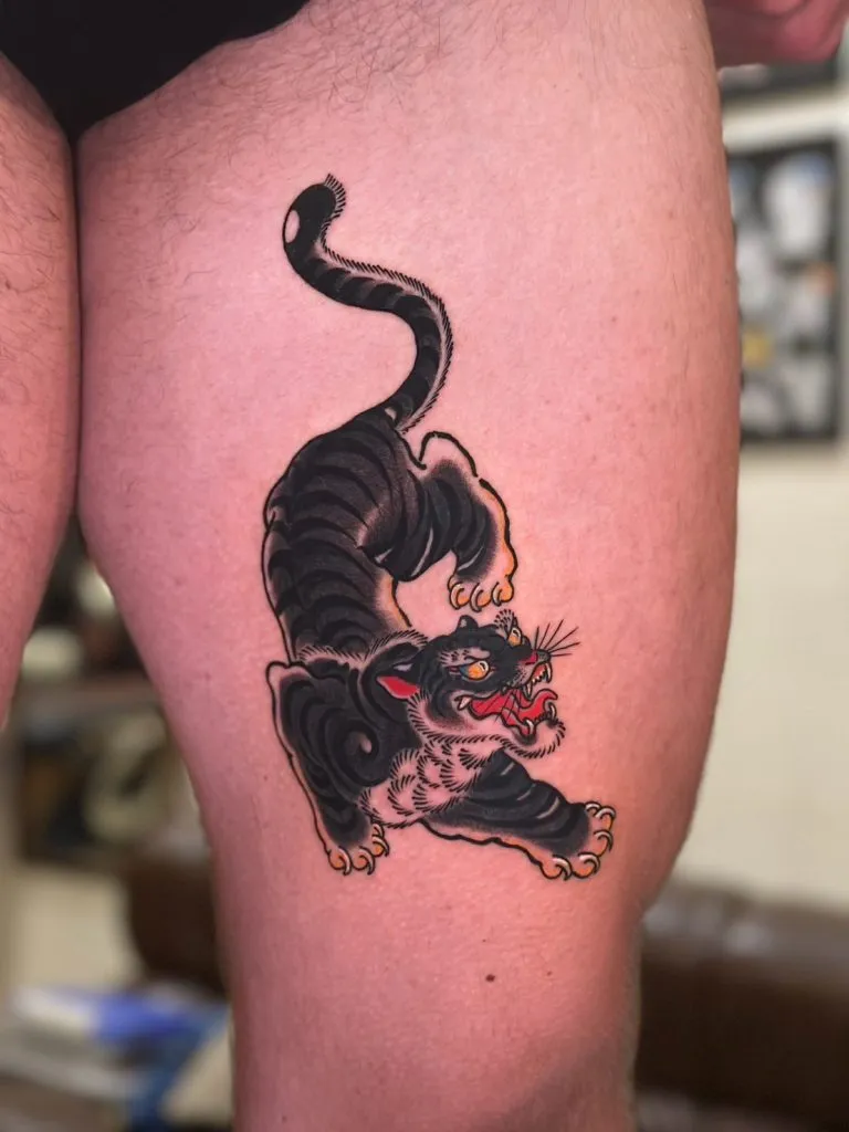 Japanese tattoo portfolio piece 14 at Studio One Tattoo Bangkok