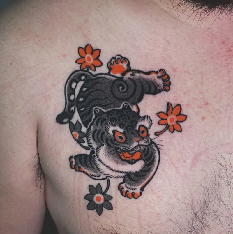 Japanese tattoo portfolio piece 22 at Studio One Tattoo Bangkok