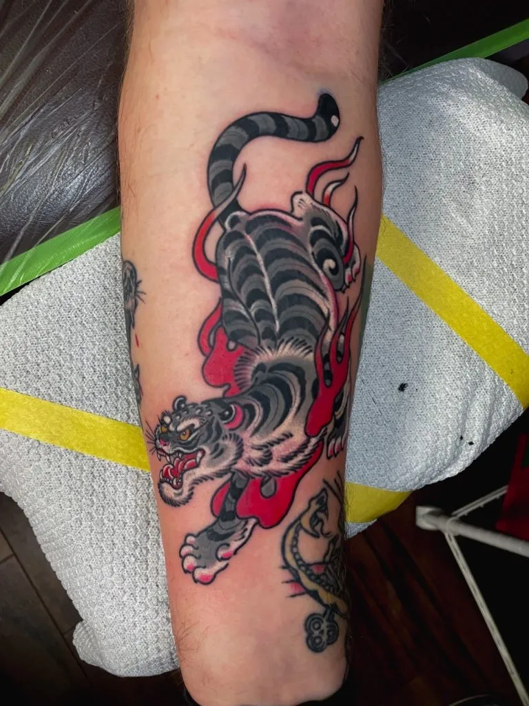 Japanese tattoo portfolio piece 27 at Studio One Tattoo Bangkok