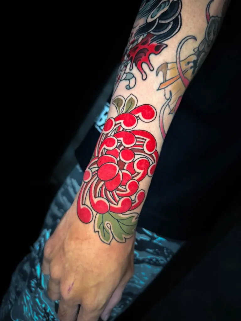 Japanese tattoo portfolio piece 36 at Studio One Tattoo Bangkok