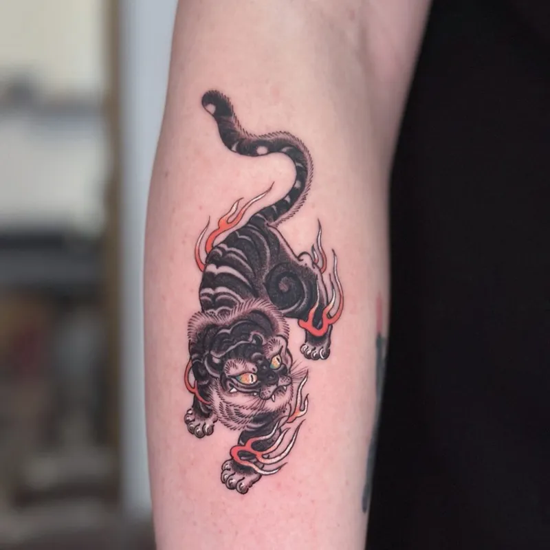 Japanese tattoo portfolio piece 41 at Studio One Tattoo Bangkok