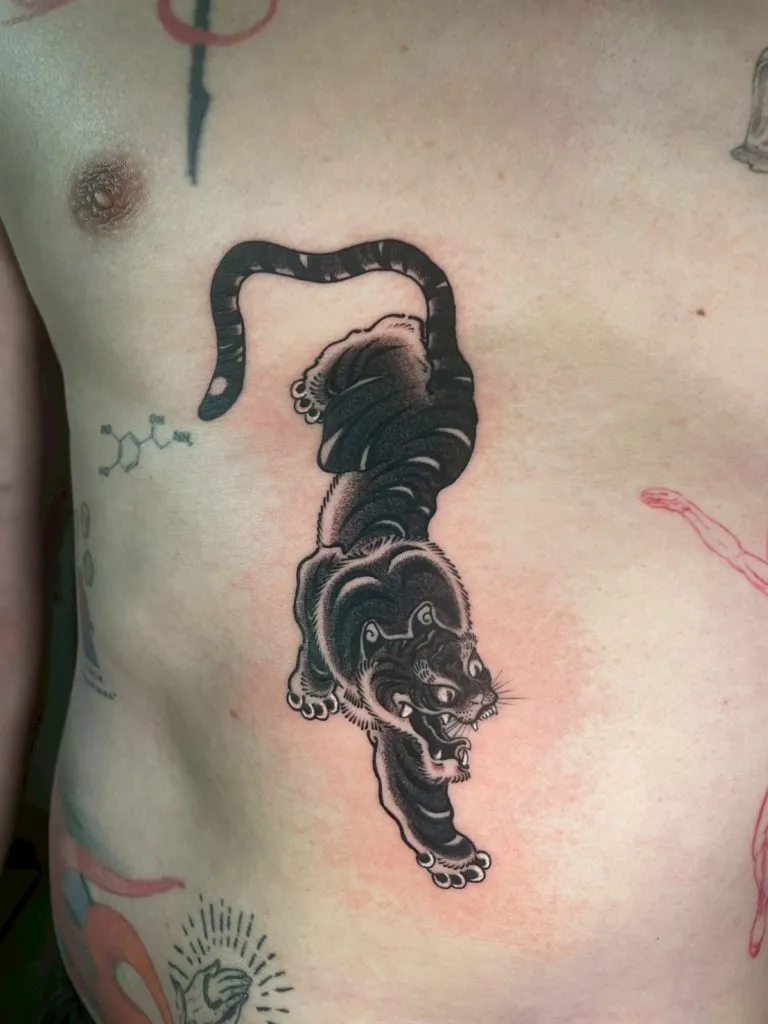 Japanese tattoo portfolio piece 46 at Studio One Tattoo Bangkok