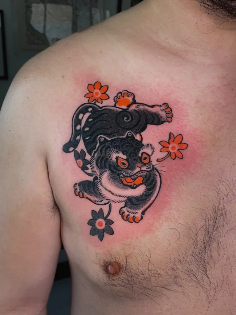 Japanese tattoo portfolio piece 47 at Studio One Tattoo Bangkok