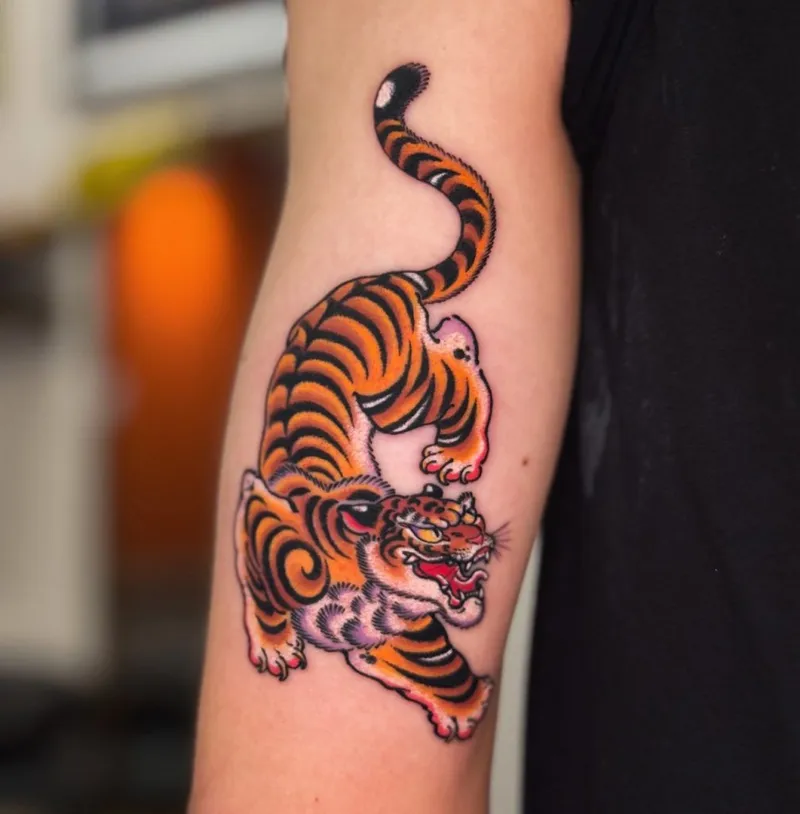 Japanese tattoo portfolio piece 8 at Studio One Tattoo Bangkok