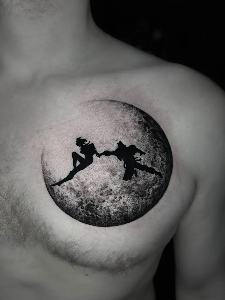 Minimal Fineline tattoo portfolio piece 101 at Studio One Tattoo Bangkok