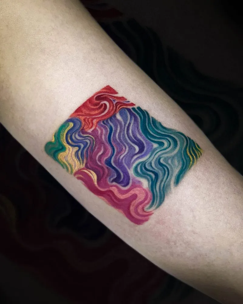 Minimal Fineline tattoo portfolio piece 19 at Studio One Tattoo Bangkok