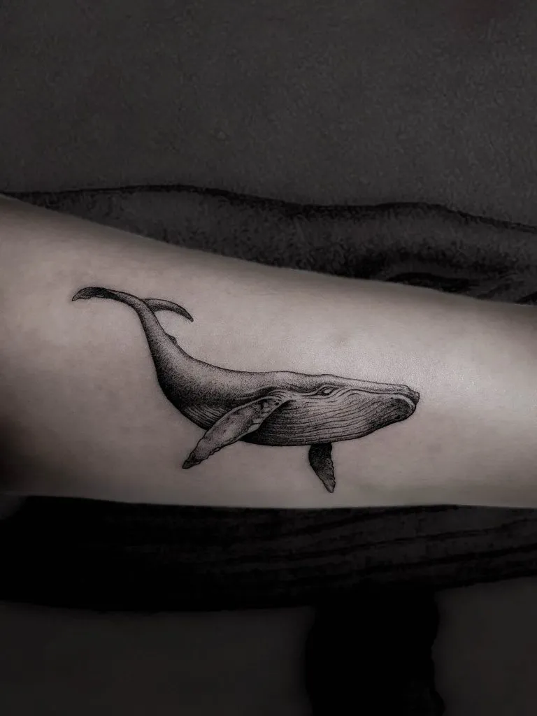 Minimal Fineline tattoo portfolio piece 28 at Studio One Tattoo Bangkok