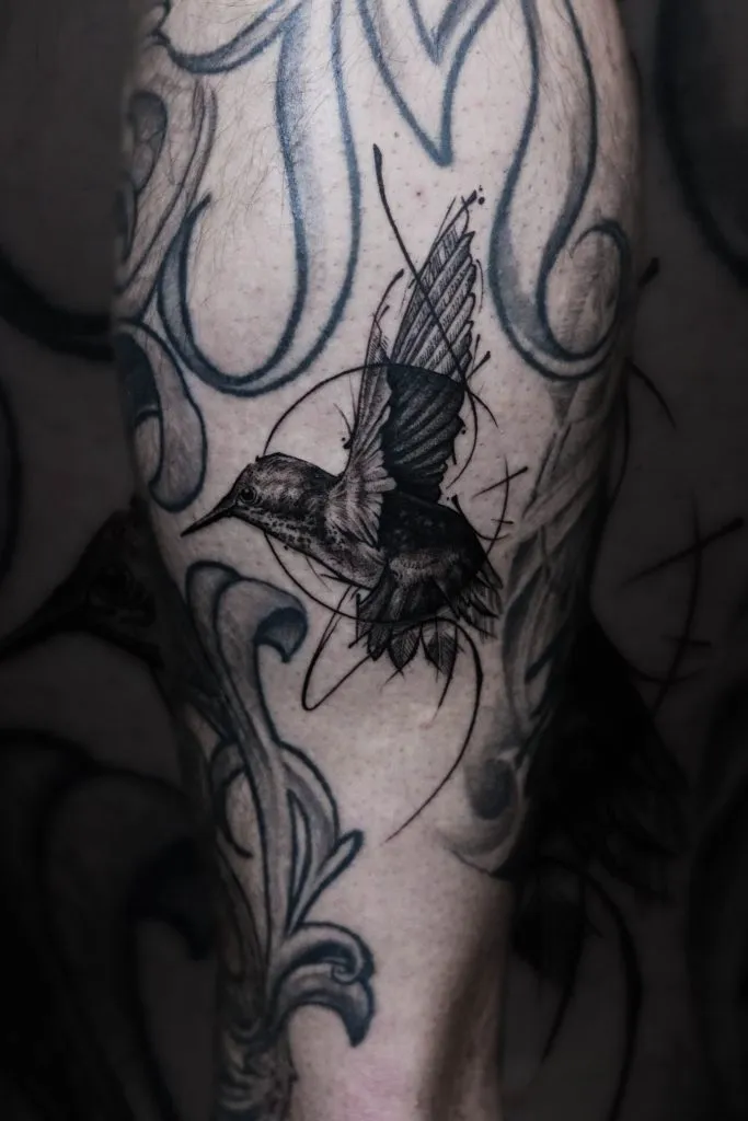 Minimal Fineline tattoo portfolio piece 36 at Studio One Tattoo Bangkok