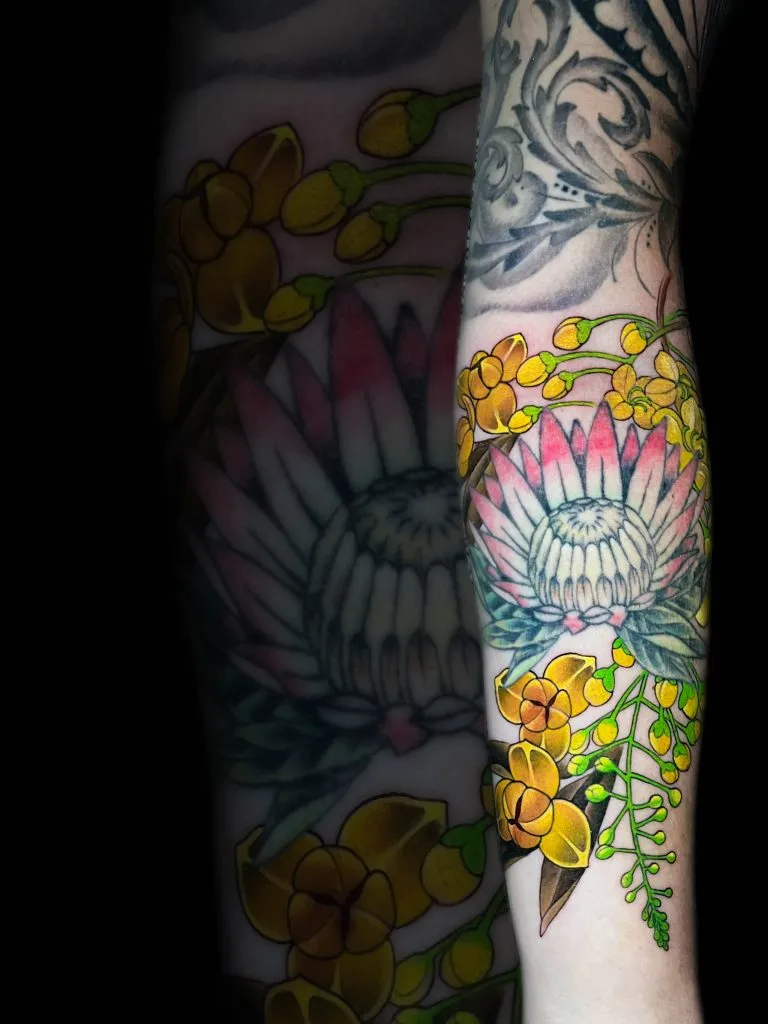 Minimal Fineline tattoo portfolio piece 42 at Studio One Tattoo Bangkok