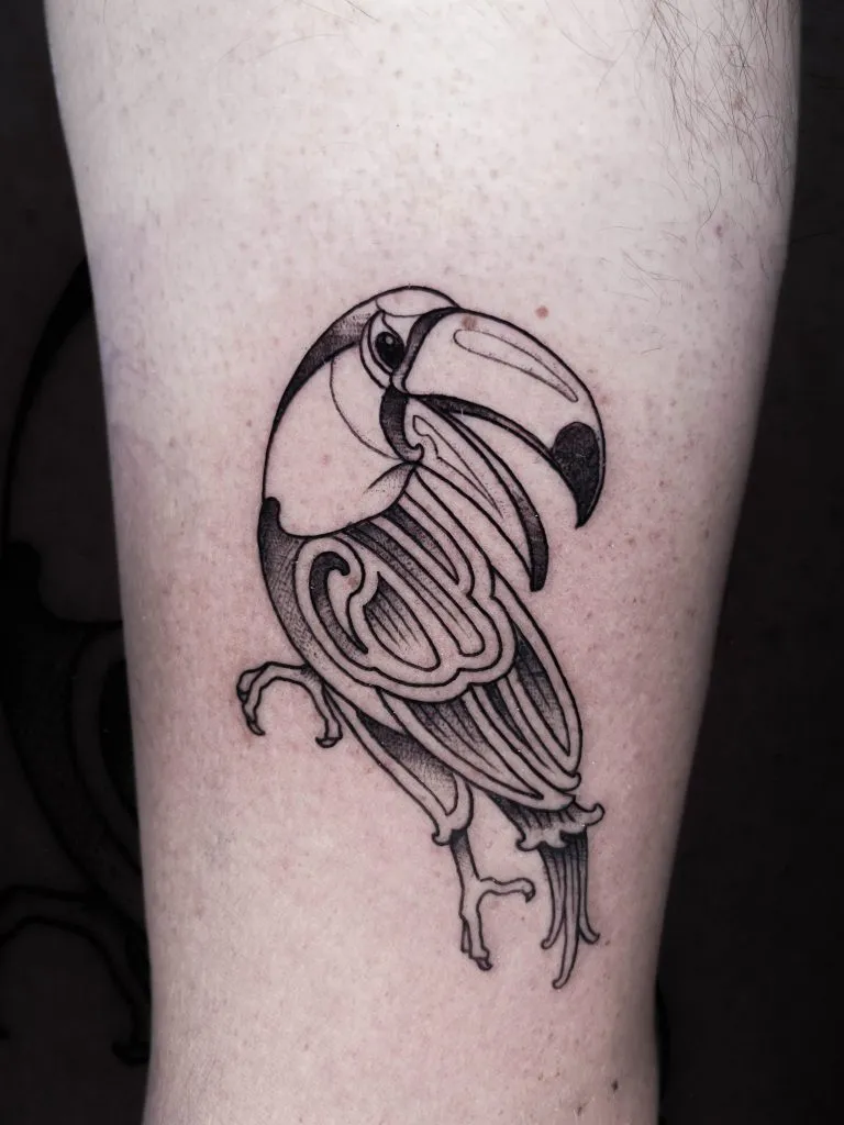 Minimal Fineline tattoo portfolio piece 47 at Studio One Tattoo Bangkok