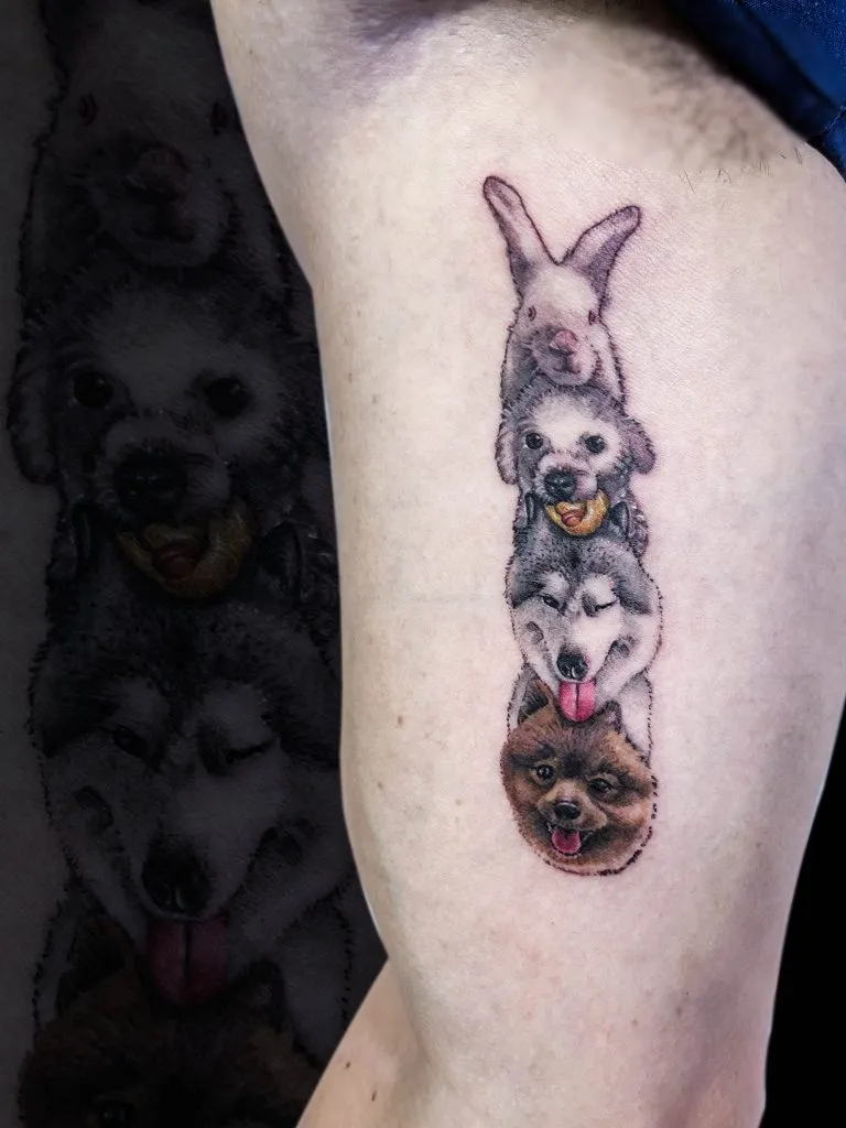 Minimal Fineline tattoo portfolio piece 52 at Studio One Tattoo Bangkok