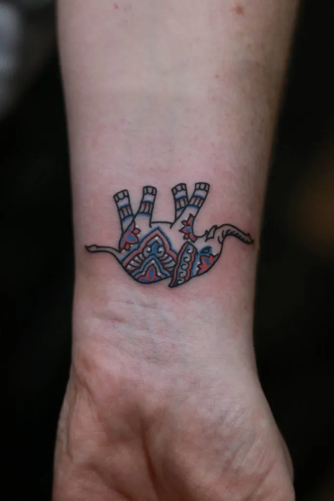 Minimal Fineline tattoo portfolio piece 73 at Studio One Tattoo Bangkok