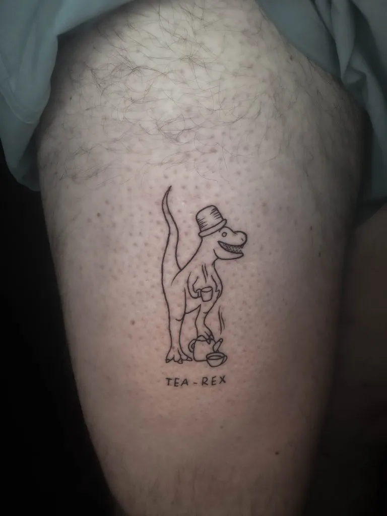 Minimal Fineline tattoo portfolio piece 78 at Studio One Tattoo Bangkok