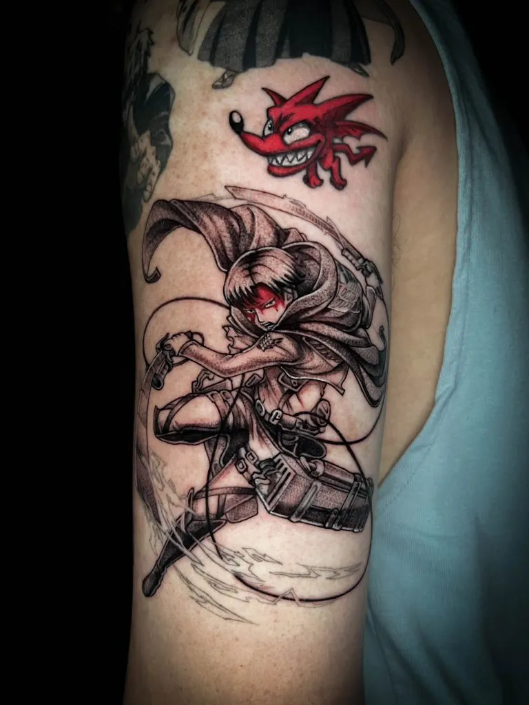 Minimal Fineline tattoo portfolio piece 89 at Studio One Tattoo Bangkok