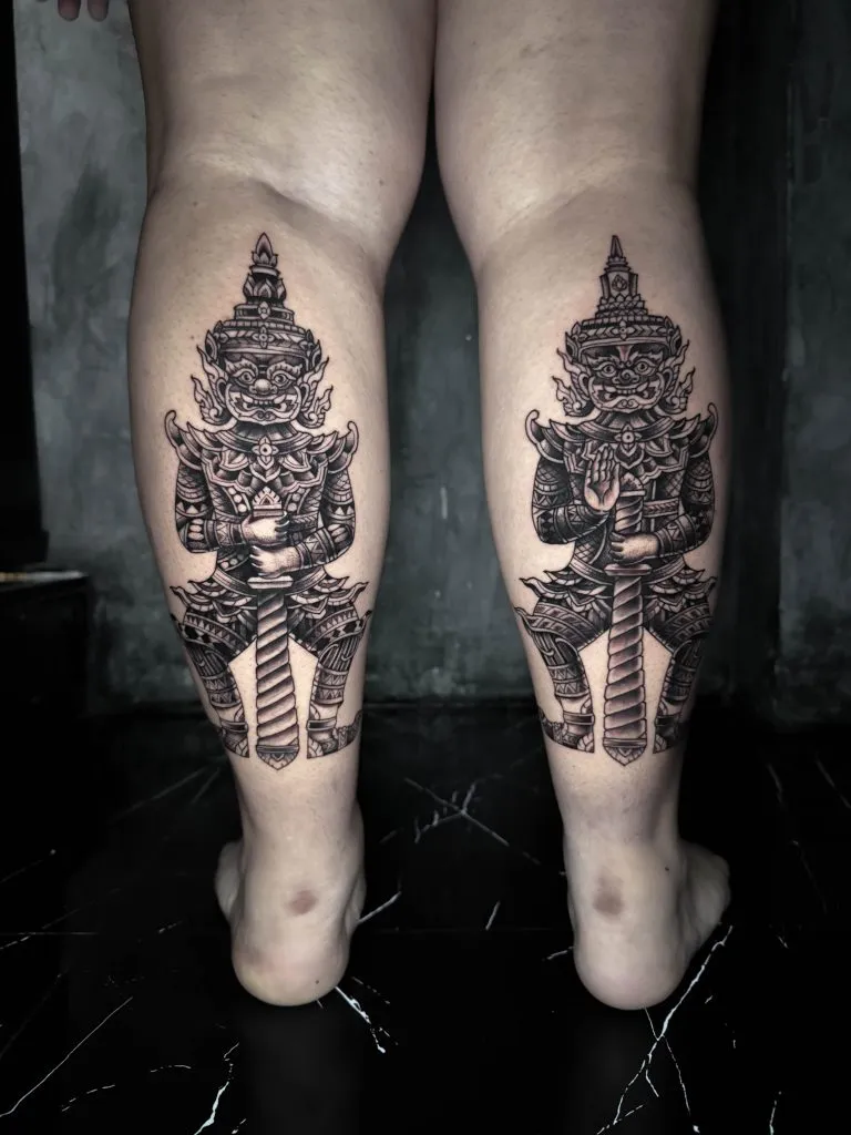 Neo Thai tattoo portfolio piece 6 at Studio One Tattoo Bangkok