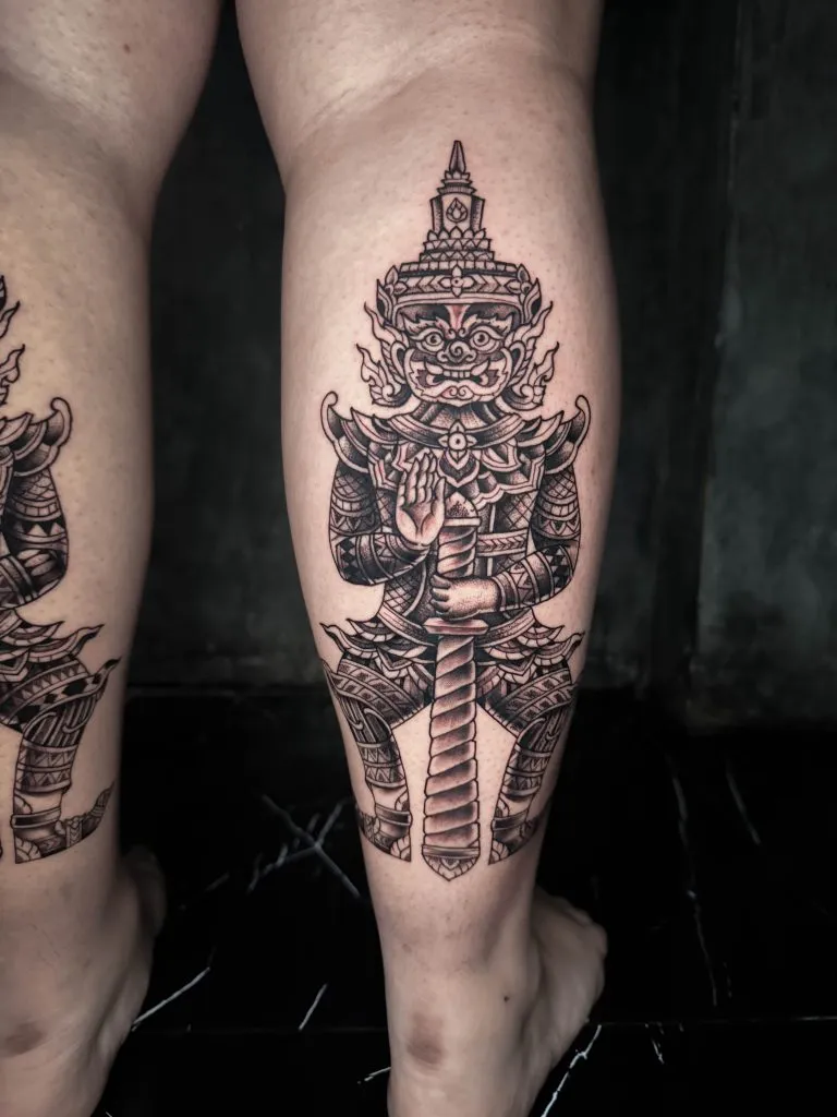 Neo Thai tattoo portfolio piece 7 at Studio One Tattoo Bangkok