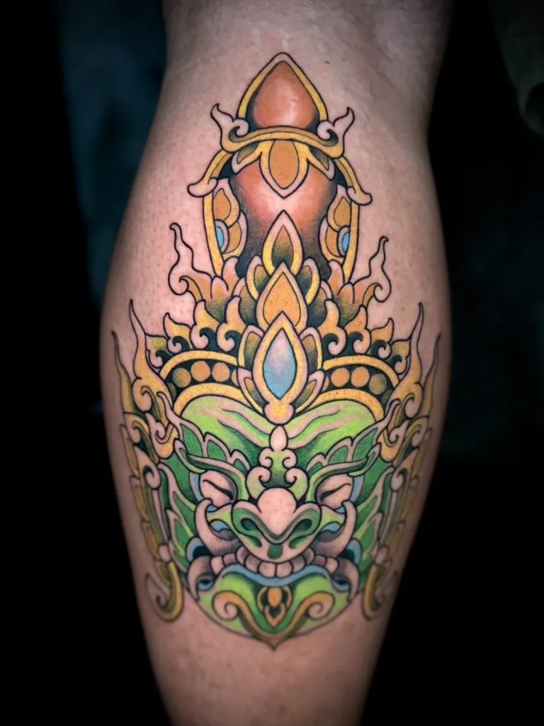 Neo Traditional tattoo portfolio piece 14 at Studio One Tattoo Bangkok