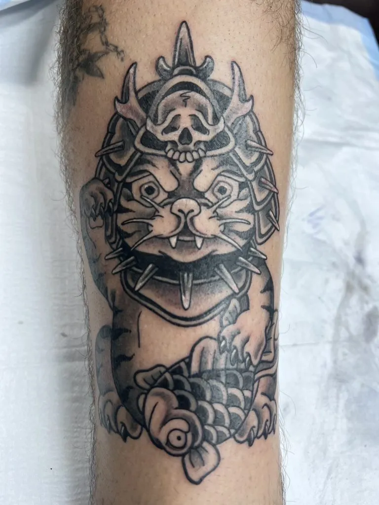 Neo Traditional tattoo portfolio piece 5 at Studio One Tattoo Bangkok