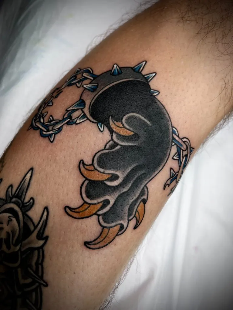 Neo Traditional tattoo portfolio piece 7 at Studio One Tattoo Bangkok