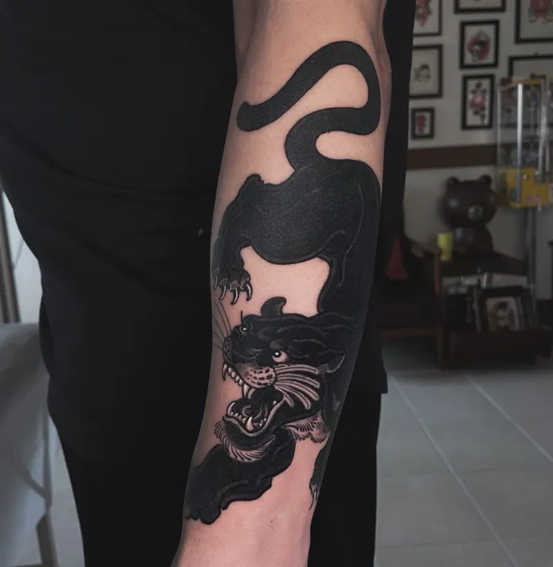 Neo Traditional tattoo portfolio piece 9 at Studio One Tattoo Bangkok