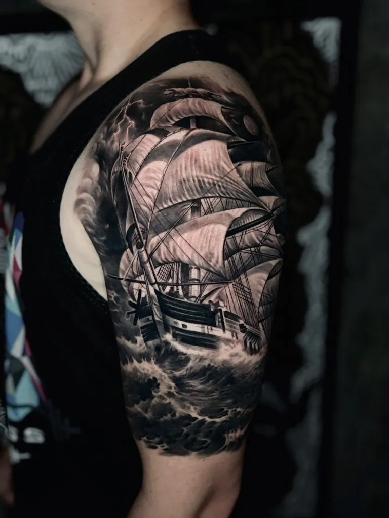 Realistic tattoo portfolio piece 10 at Studio One Tattoo Bangkok