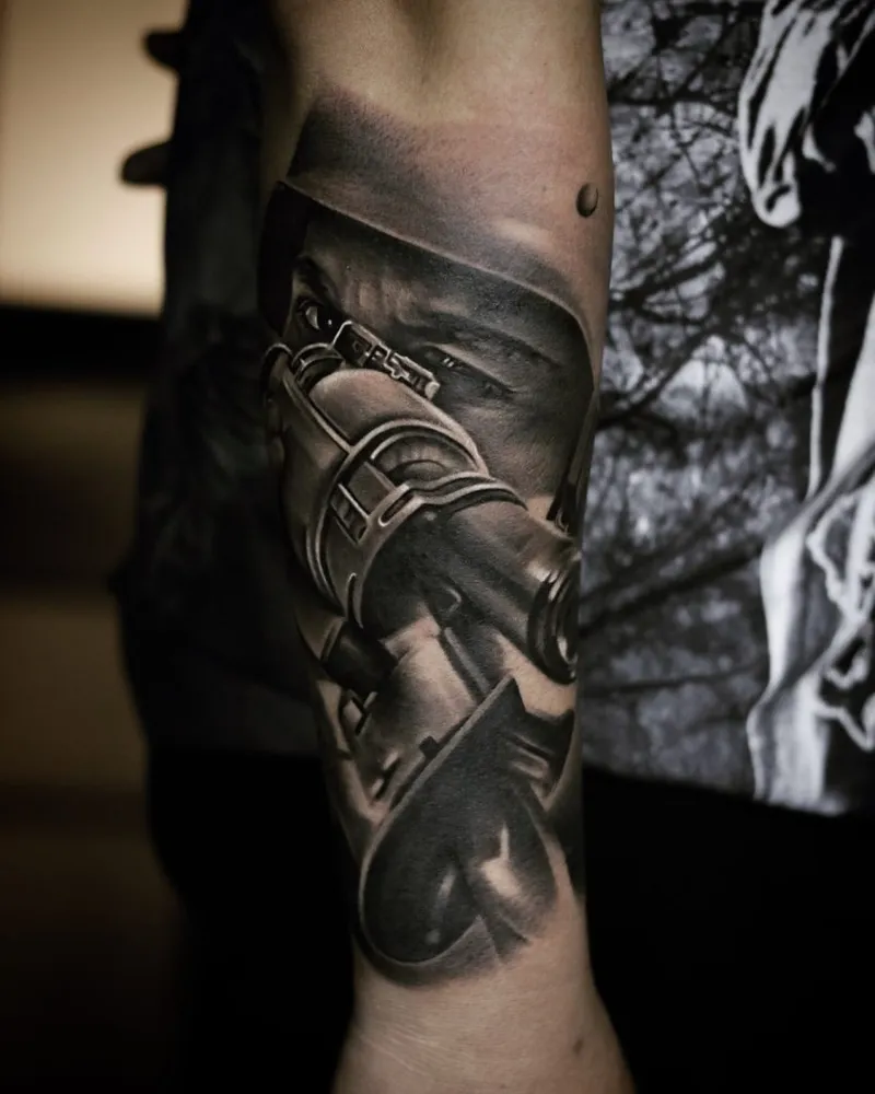 Realistic tattoo portfolio piece 13 at Studio One Tattoo Bangkok