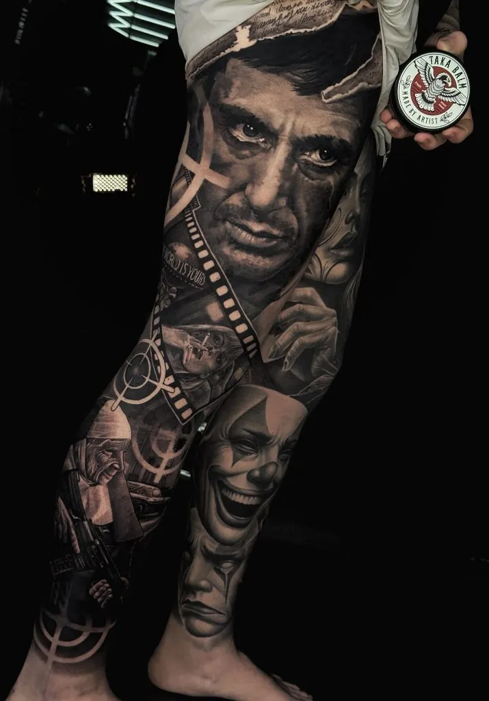 Realistic tattoo portfolio piece 19 at Studio One Tattoo Bangkok