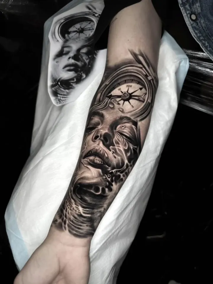 Realistic tattoo portfolio piece 2 at Studio One Tattoo Bangkok