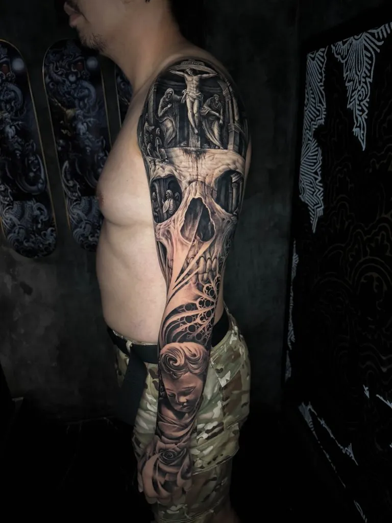 Realistic tattoo portfolio piece 36 at Studio One Tattoo Bangkok