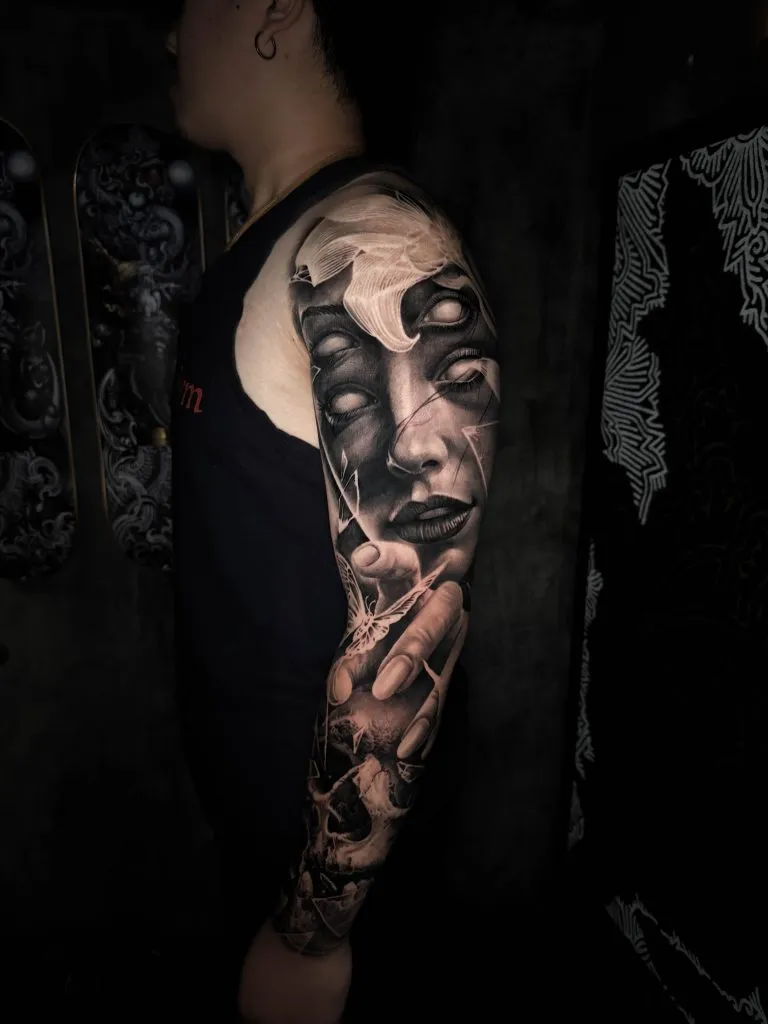 Realistic tattoo portfolio piece 37 at Studio One Tattoo Bangkok