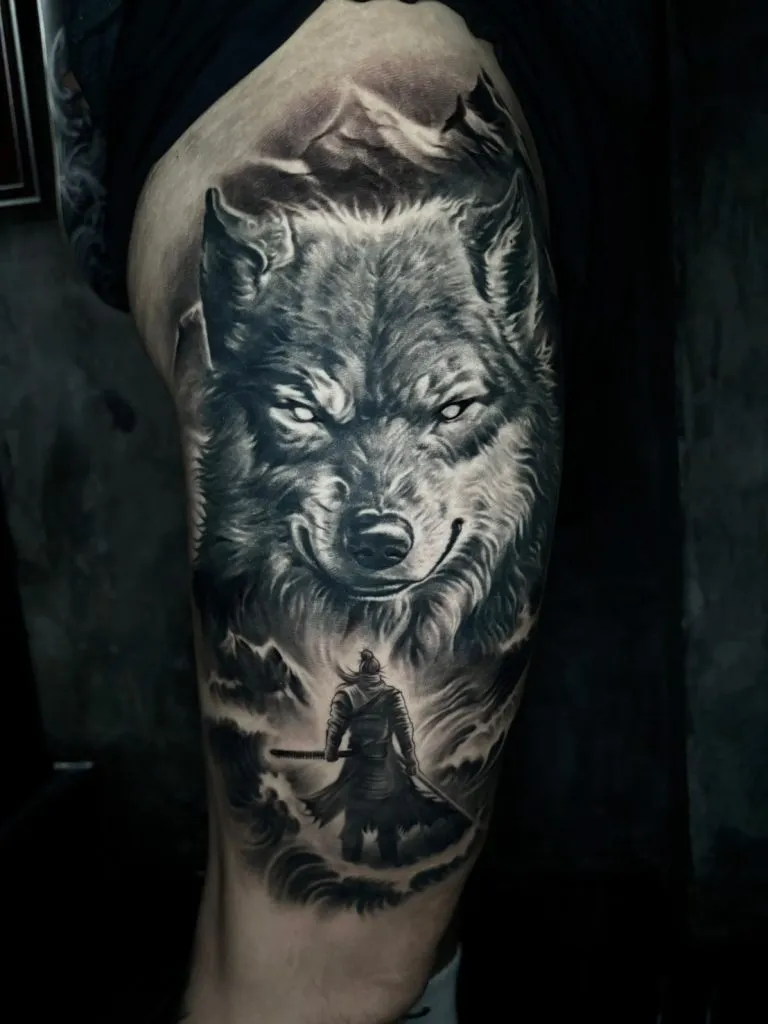 Realistic tattoo portfolio piece 4 at Studio One Tattoo Bangkok