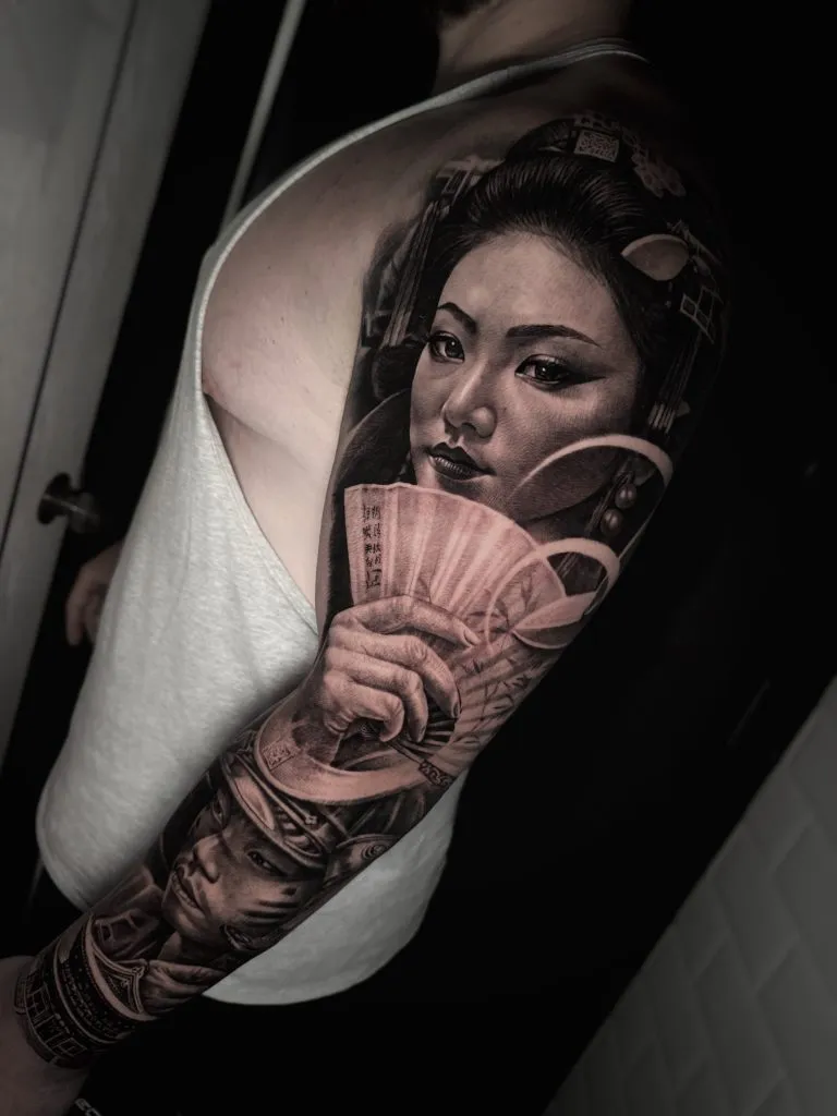 Realistic tattoo portfolio piece 43 at Studio One Tattoo Bangkok