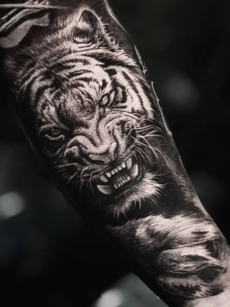 Realistic tattoo portfolio piece 44 at Studio One Tattoo Bangkok
