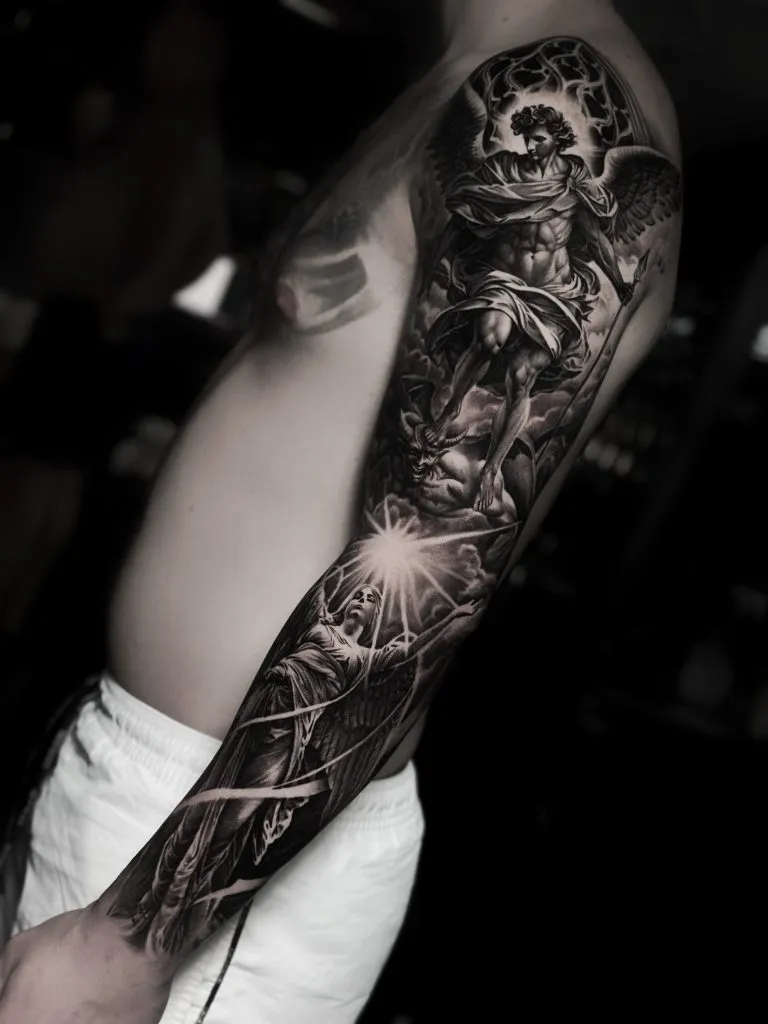 Realistic tattoo portfolio piece 45 at Studio One Tattoo Bangkok