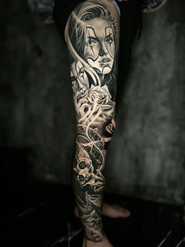 Realistic tattoo portfolio piece 5 at Studio One Tattoo Bangkok