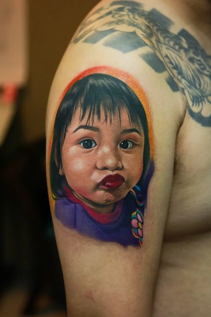 Realistic tattoo portfolio piece 54 at Studio One Tattoo Bangkok
