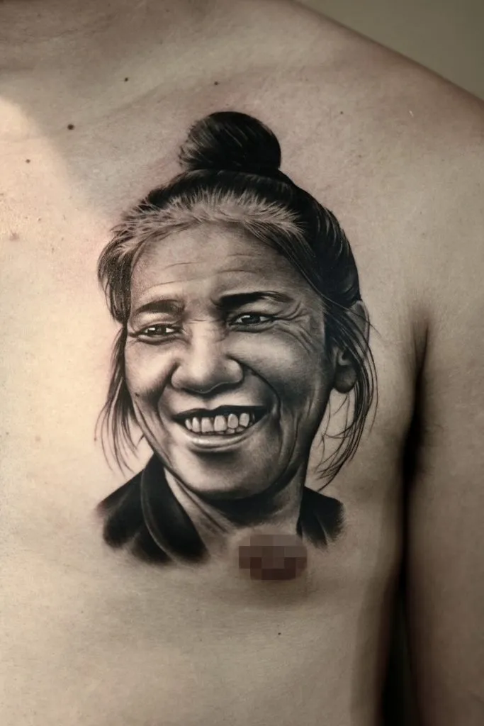 Realistic tattoo portfolio piece 56 at Studio One Tattoo Bangkok