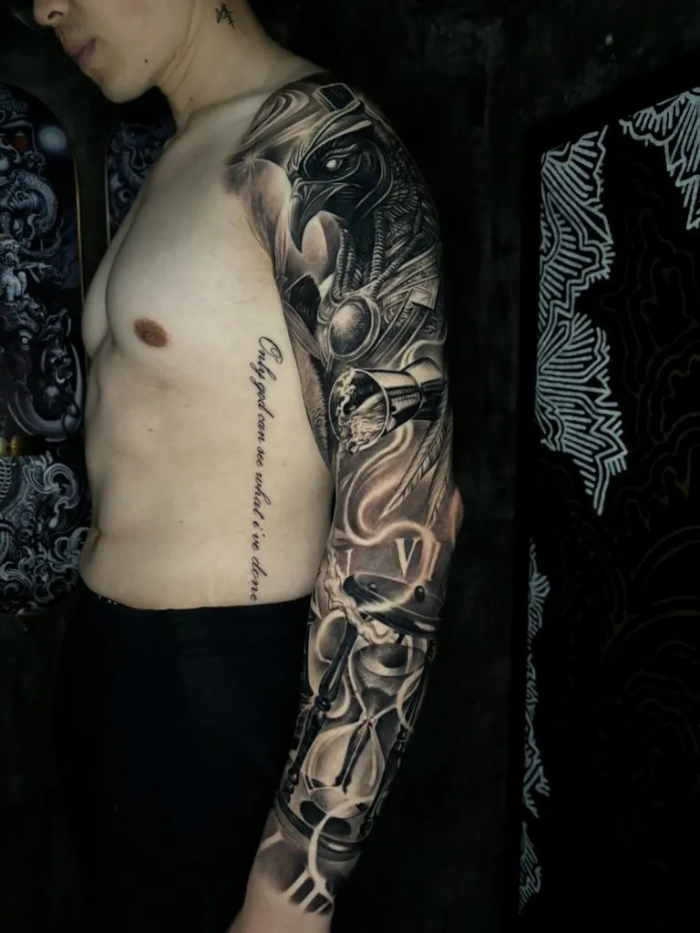 Realistic tattoo portfolio piece 6 at Studio One Tattoo Bangkok