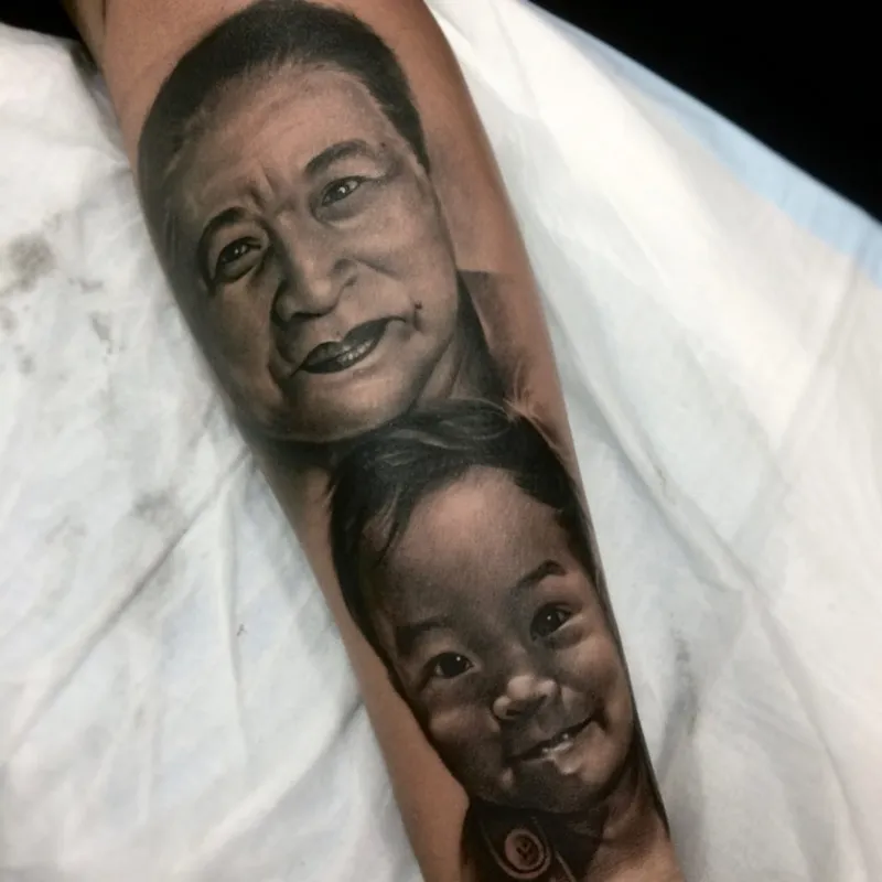 Realistic tattoo portfolio piece 61 at Studio One Tattoo Bangkok