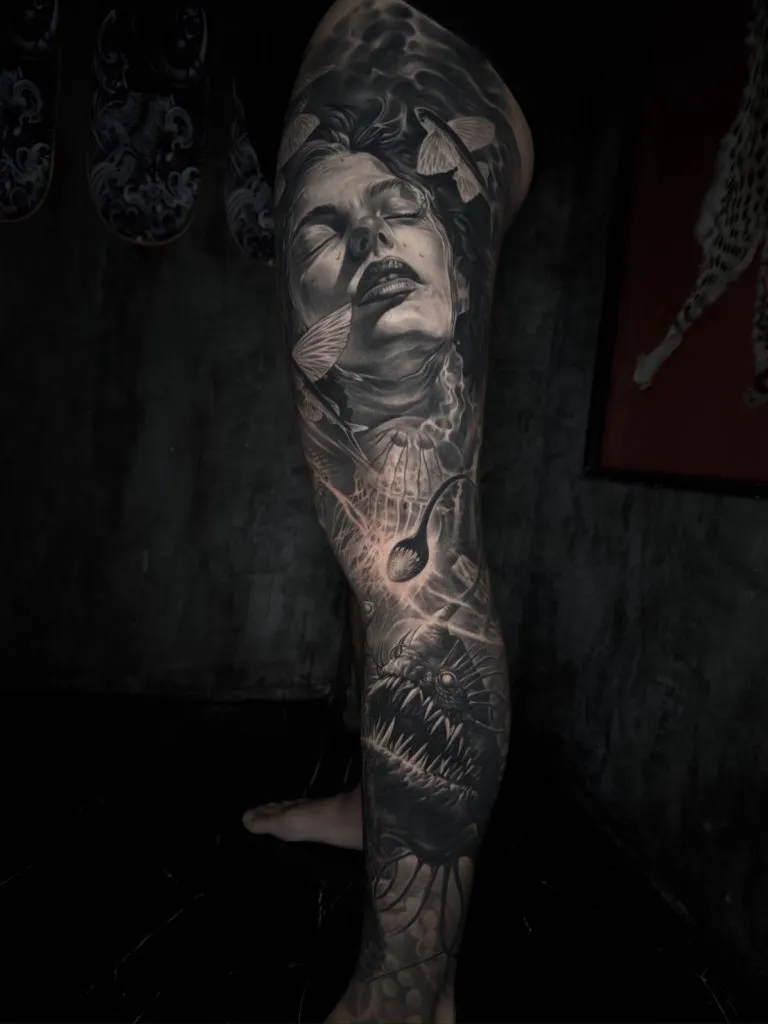 Realistic tattoo portfolio piece 64 at Studio One Tattoo Bangkok